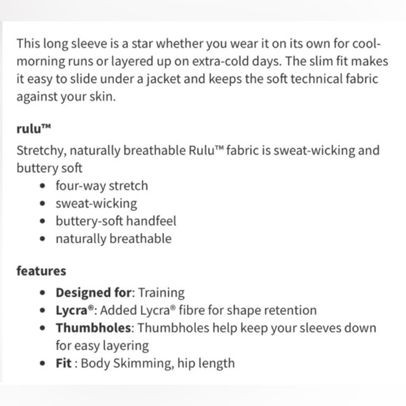 Lululemon Athletica Cypress Kiss long sleeve space dyed top gray size 6 - Picture 5 of 13